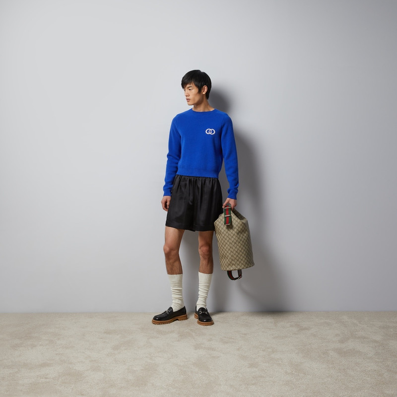 GUCCI Knit wool sweater with Interlocking G outlook