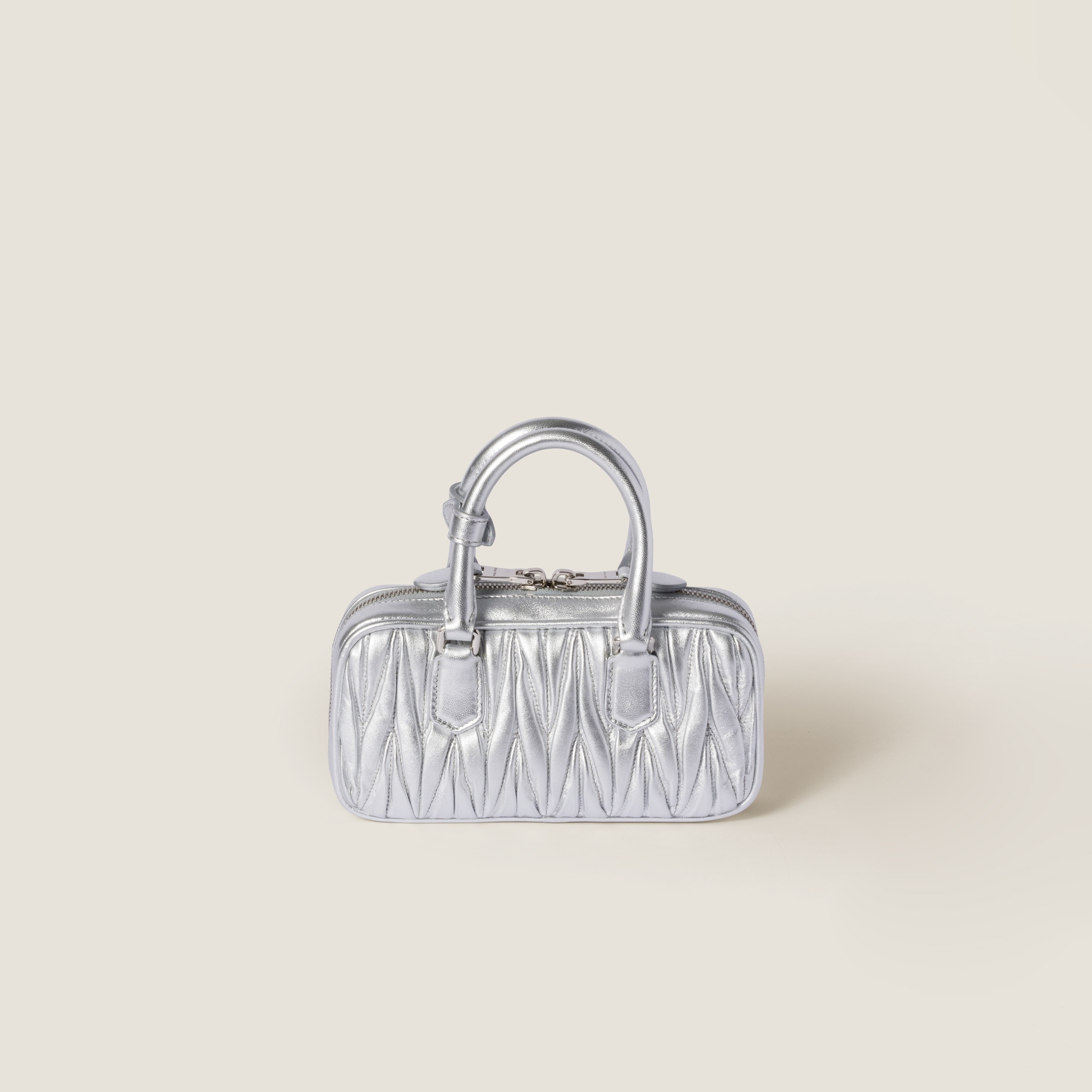 Arcadie matelassé nappa leather mini-bag - 3