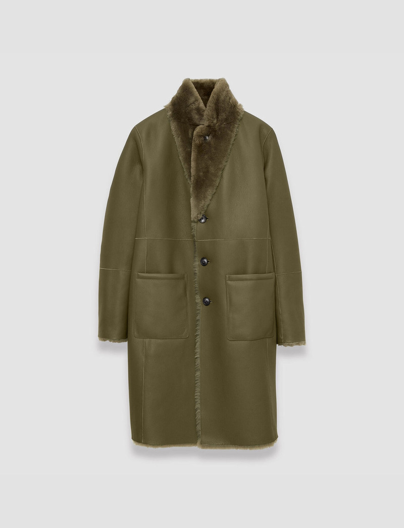 Reversible Shearling Britanny Coat 7