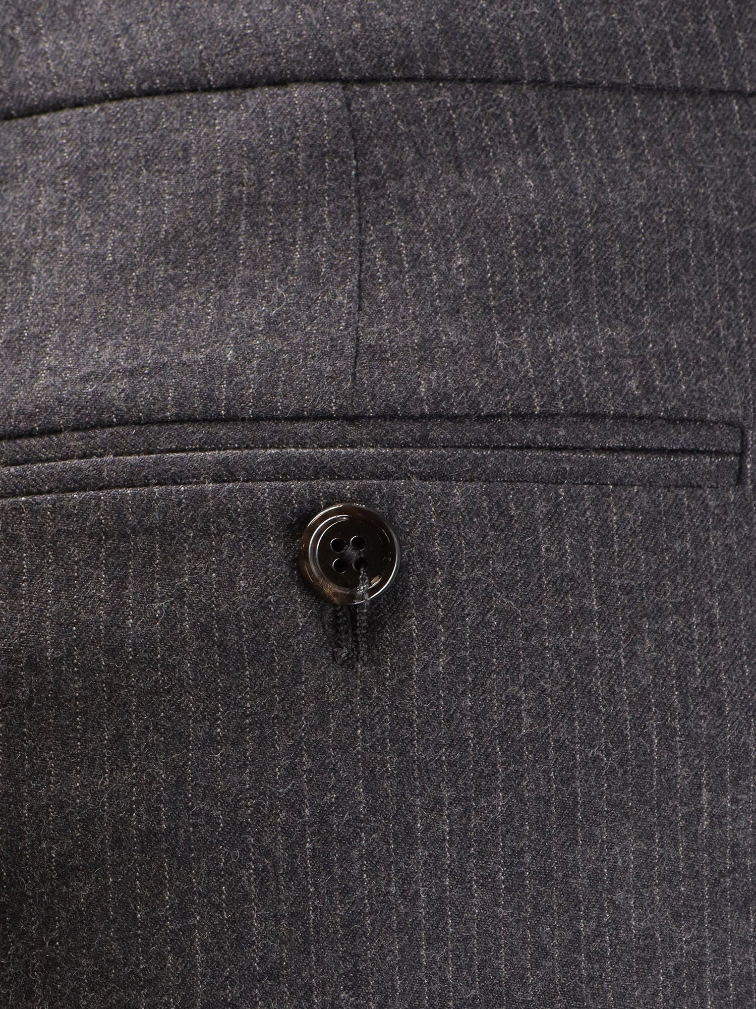 Celine Pinstripe Wool Trousers - 3