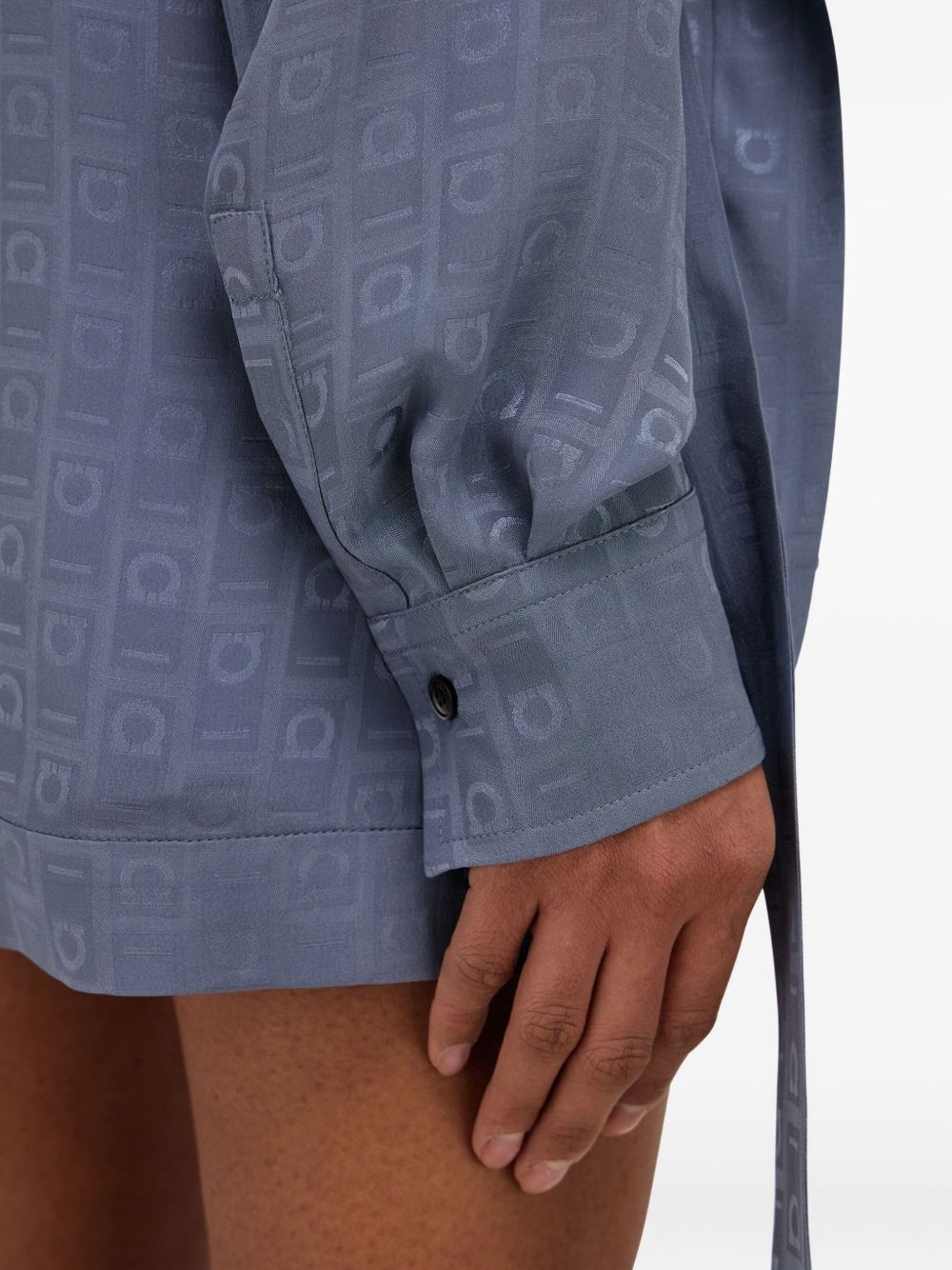 Ferragamo monogram shirt - 5