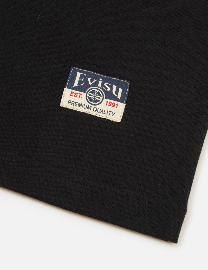 HANAFUDA DARUMA PRINT REGULAR FIT T-SHIRT 7