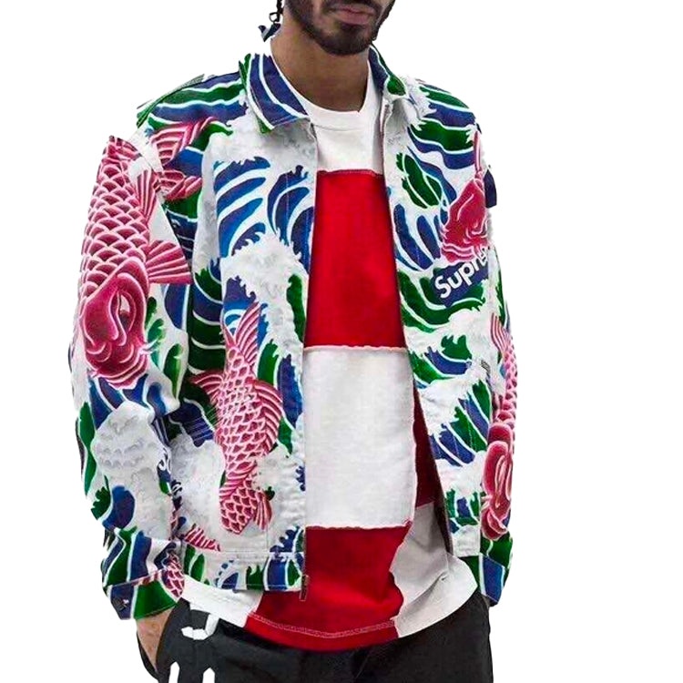 Supreme Waves Work Jacket 'Multi-Color' SUP-SS20-664 - 3