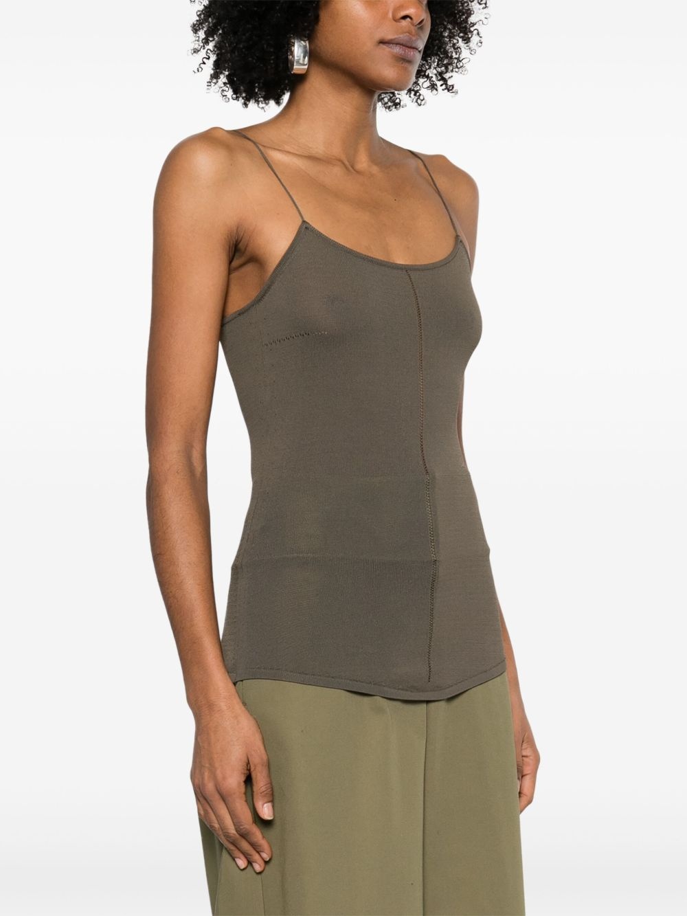 fine-knit tank top - 3