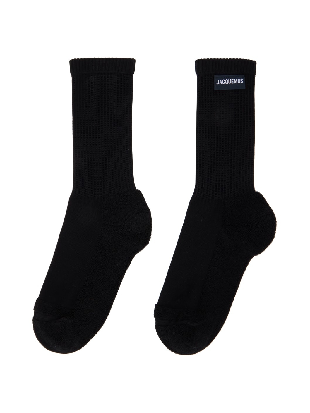 Black Les Classiques 'Les chaussettes à l'envers' Socks - 2