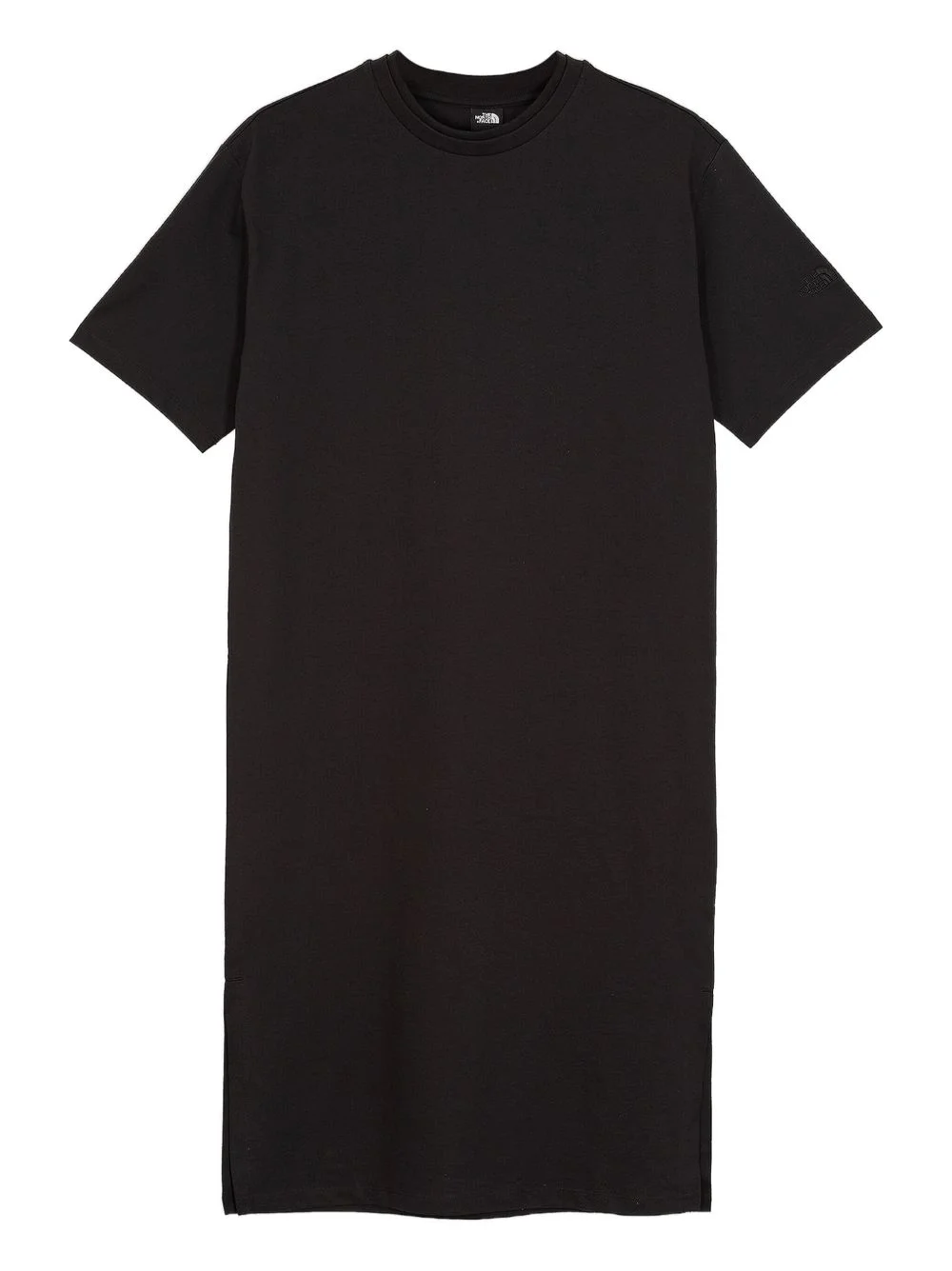 side-slit midi dress - 1