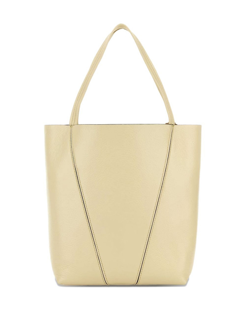 Chloé chain charm tote bag outlook