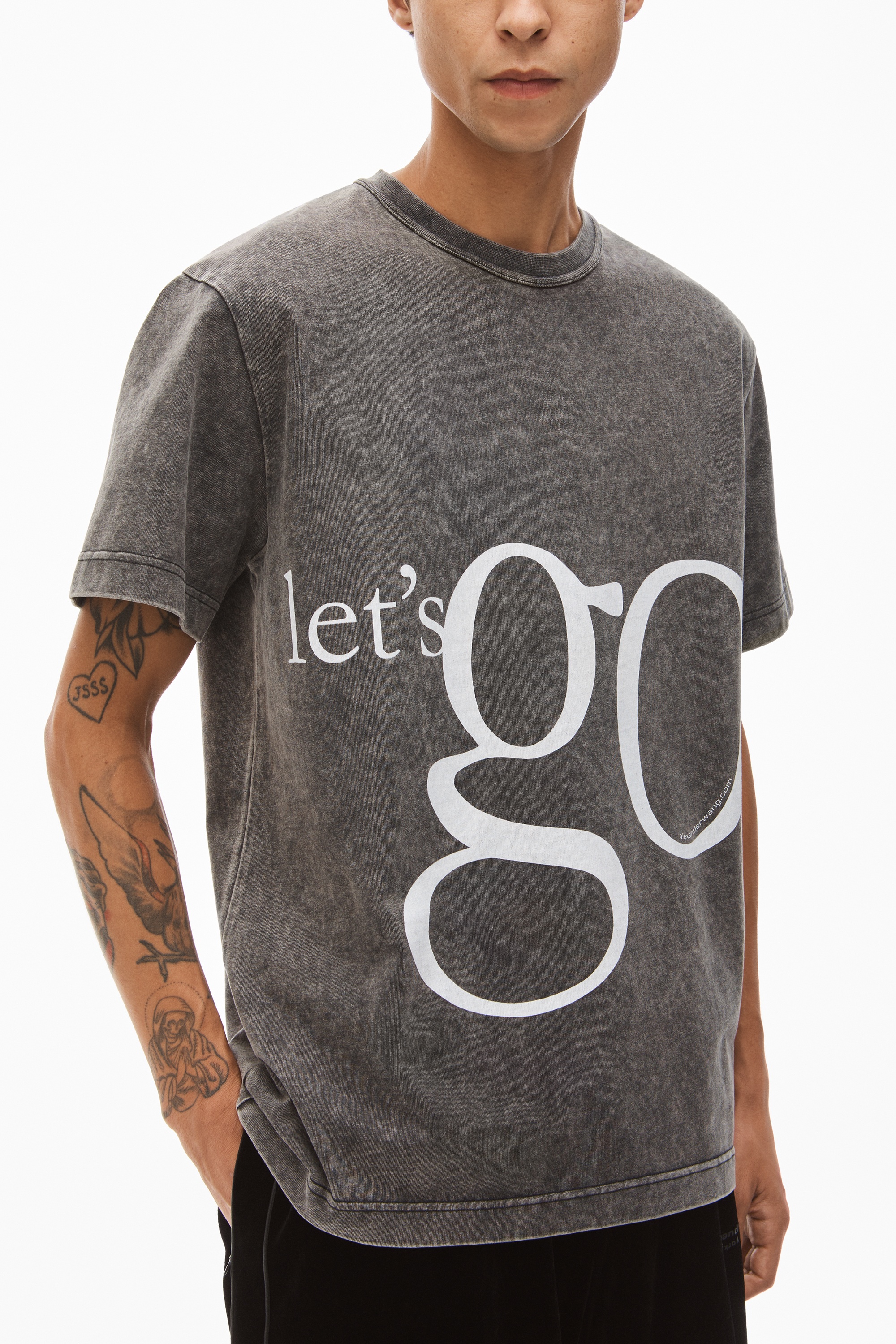 LETS GO TEE IN COMPACT JERSEY - 3
