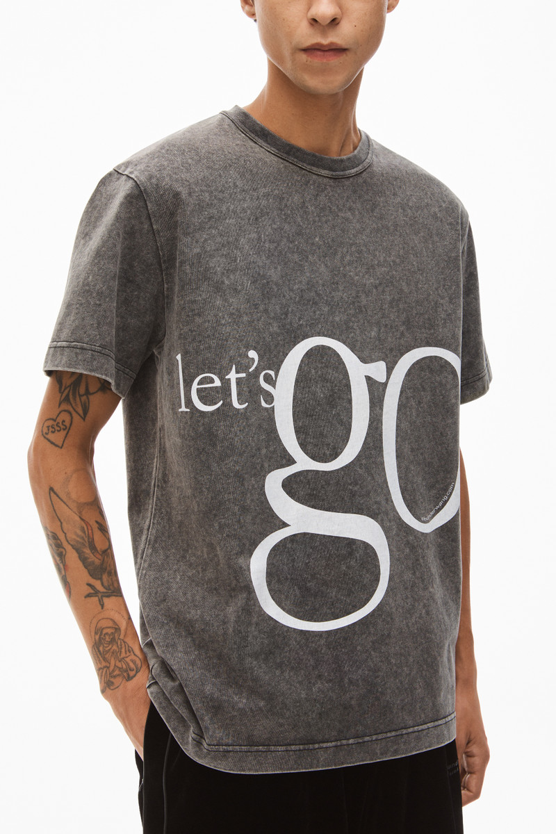 LETS GO TEE IN COMPACT JERSEY 3