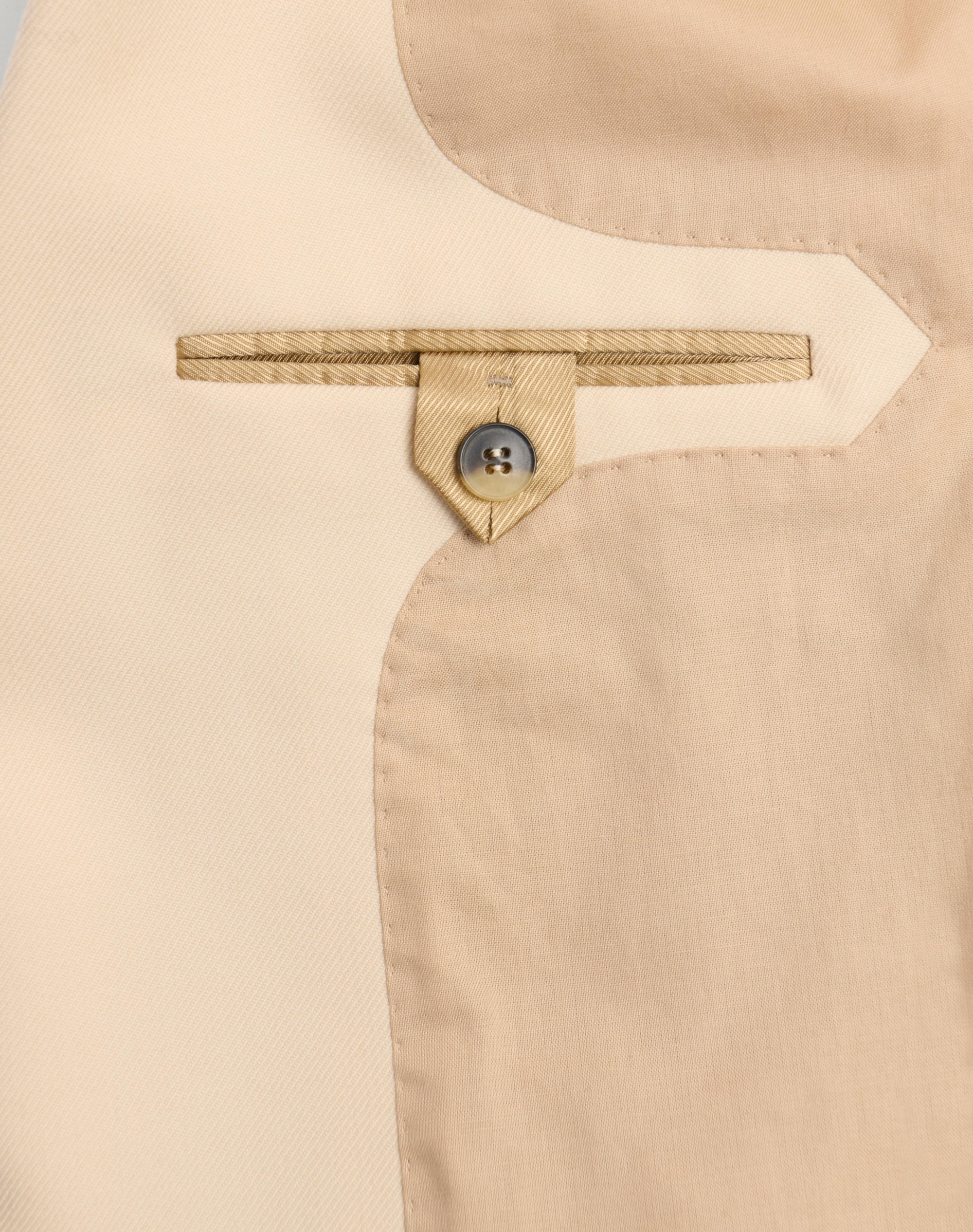 SINGLE-BREASTED WOOL GABARDINE JACKET - 3