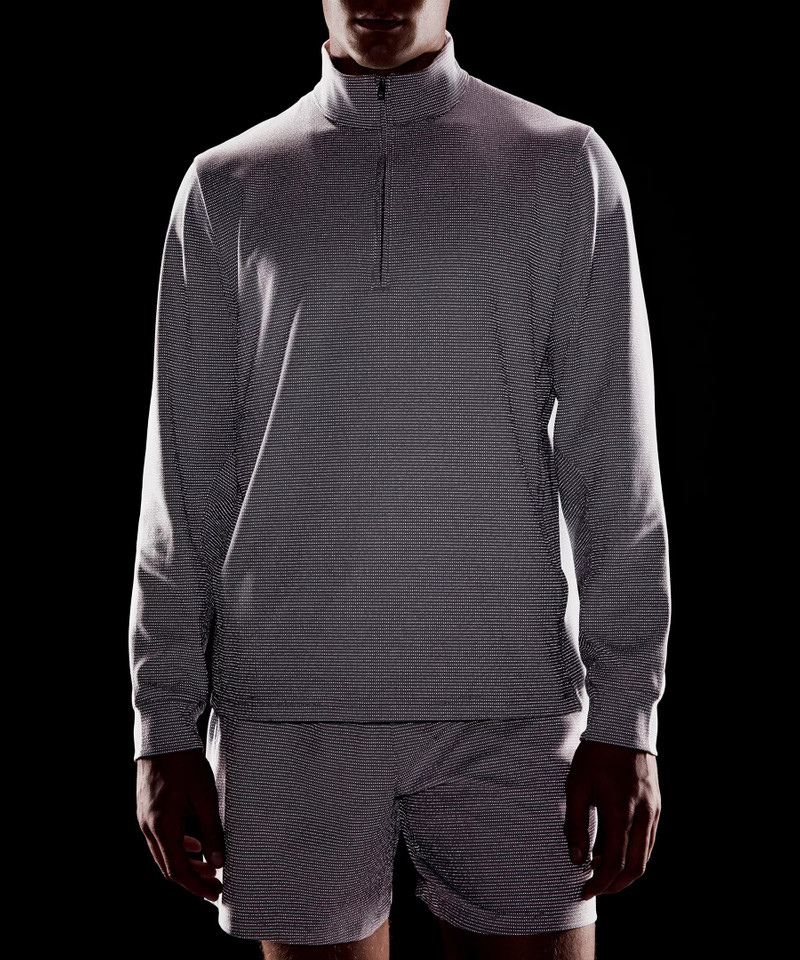 Reflective Knit Running Half Zip 6