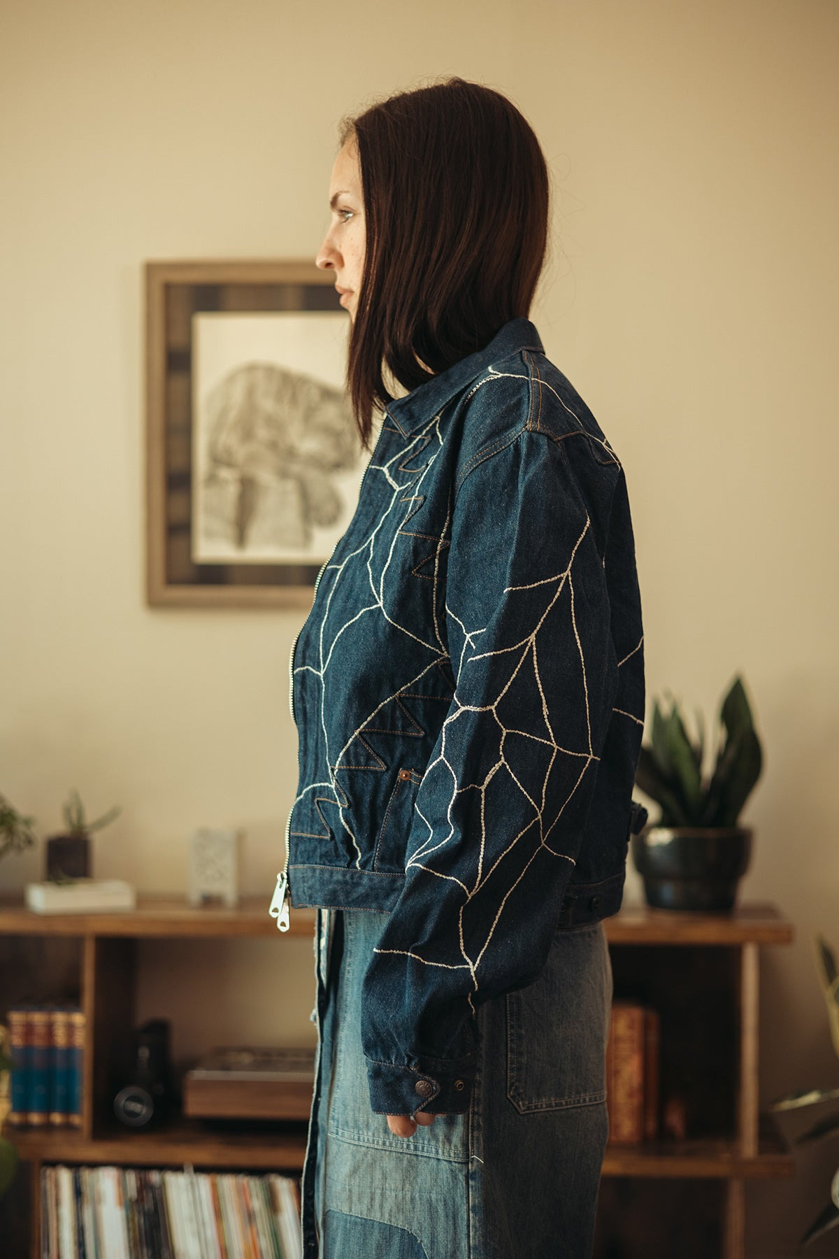 13oz Denim Blouson (KOUNTRY DREAM CATCH Remake) - Indigo - 3