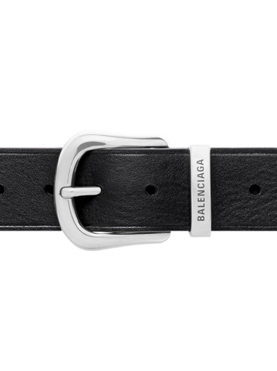 BALENCIAGA Western Buckle belt outlook