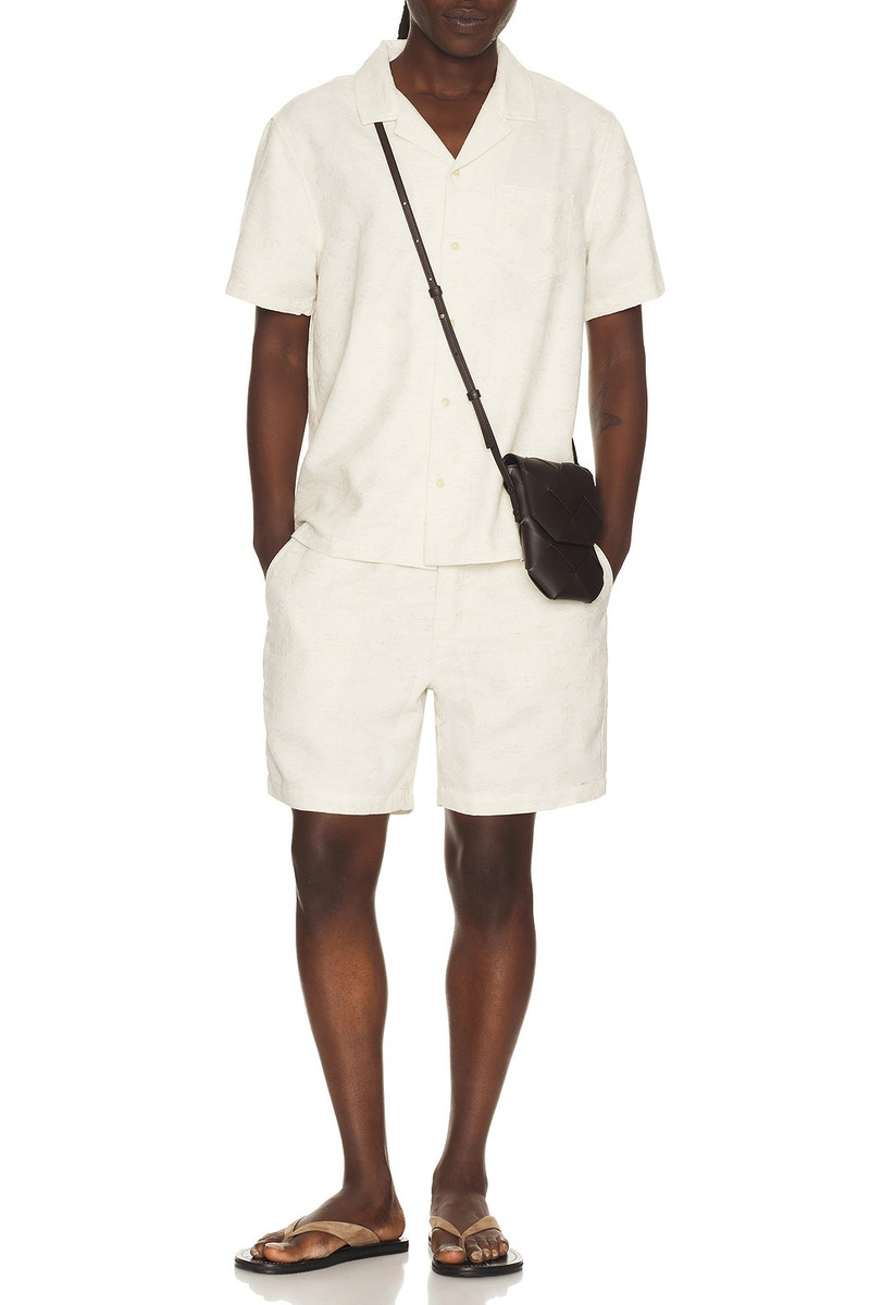 Marine Layer 6" Saturday Jacquard Linen Short outlook