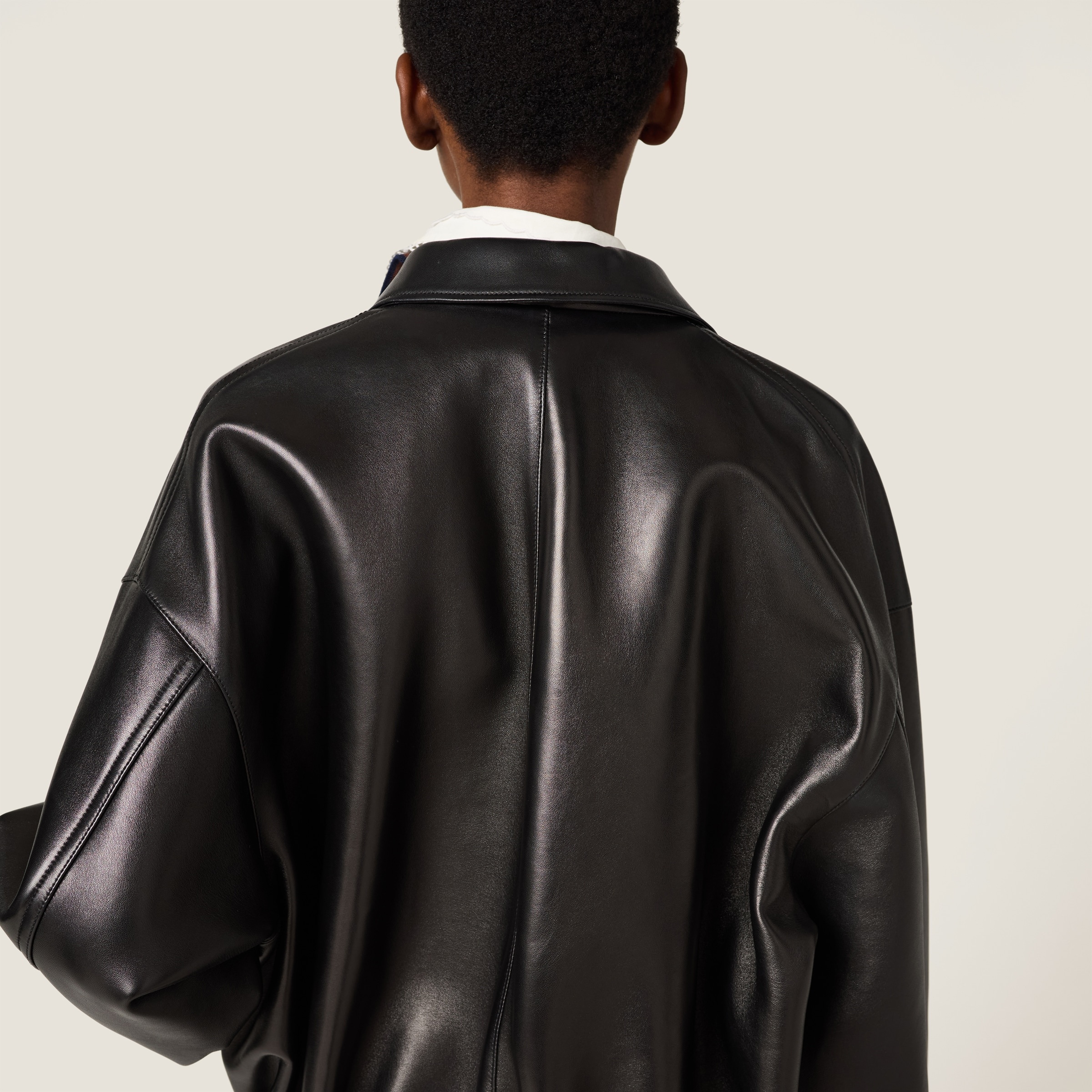 Plongé nappa leather jacket - 6