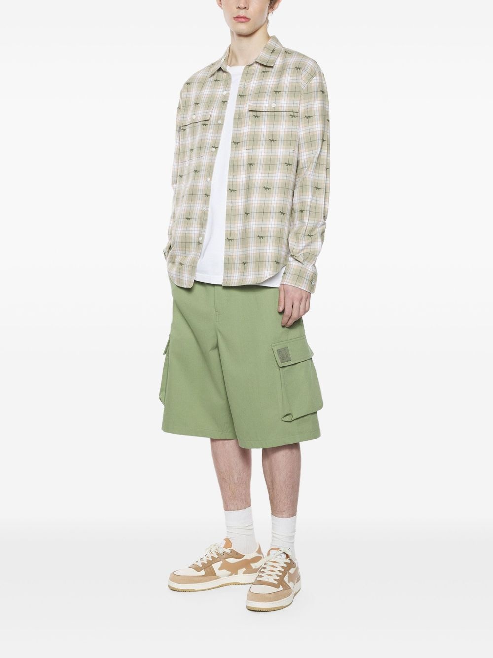 checked shirt - 2