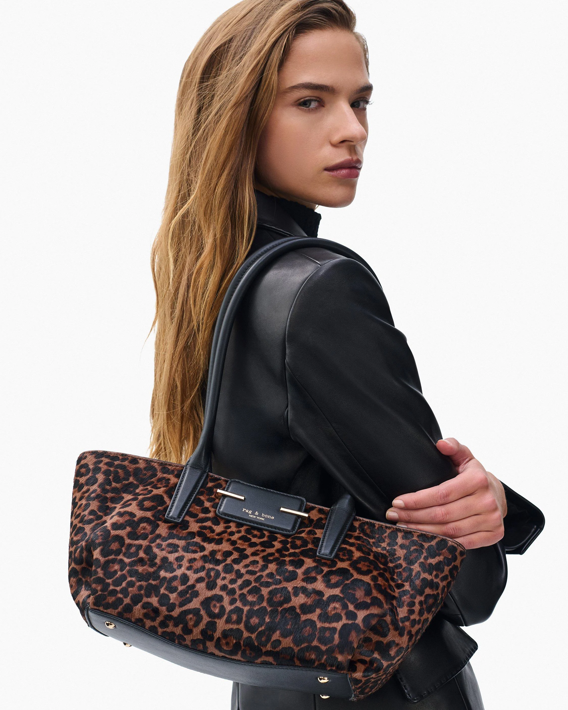 Realm Calf Hair Satchel
Leopard Calf Hair - 1