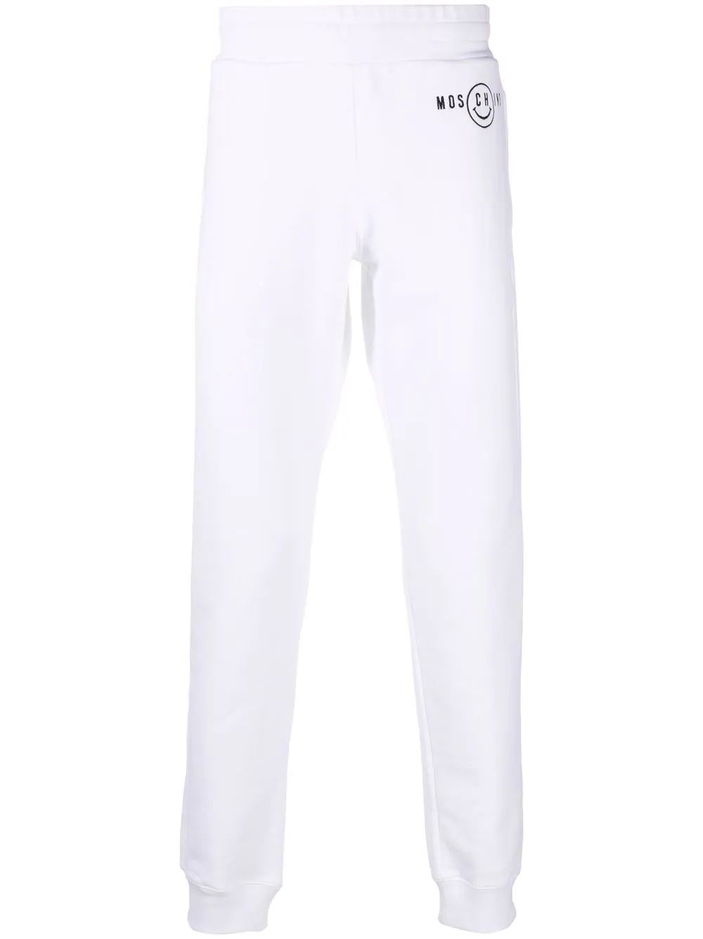 logo-embroidered track pants - 1