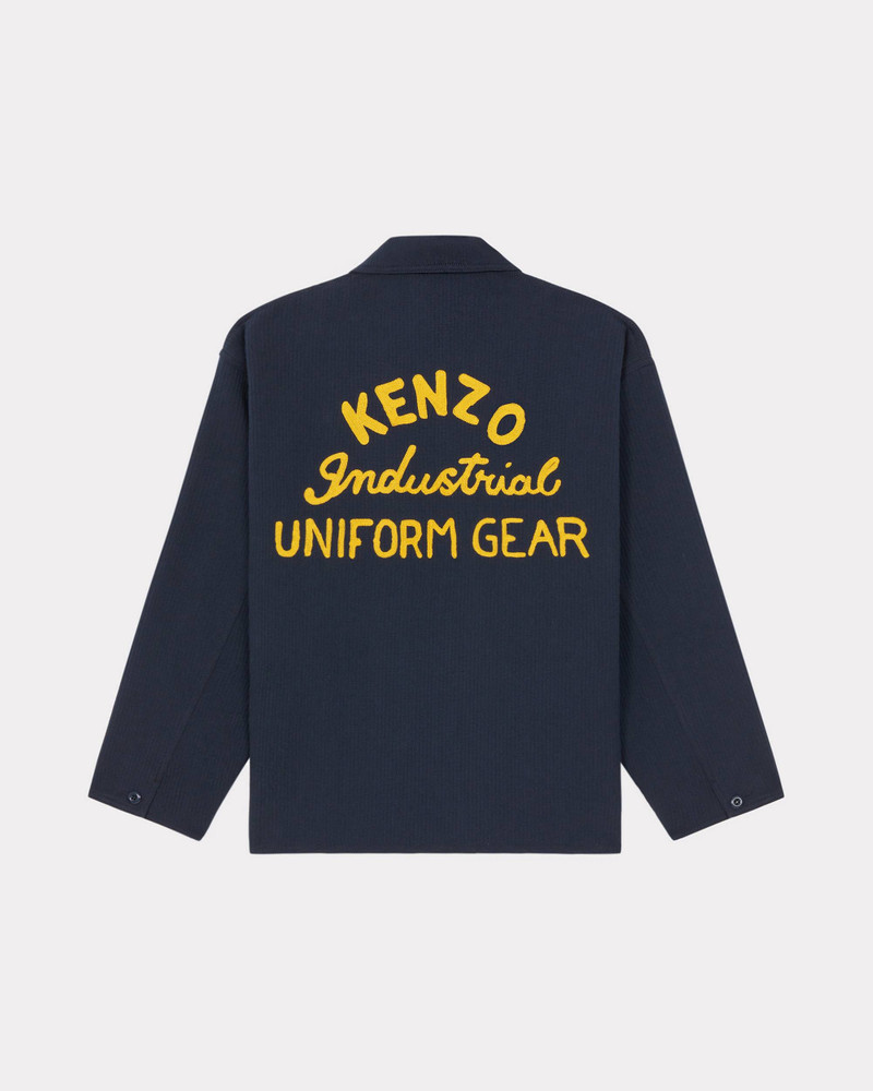 KENZO 'KENZO Drawn Varsity' embroidered workwear jacket outlook