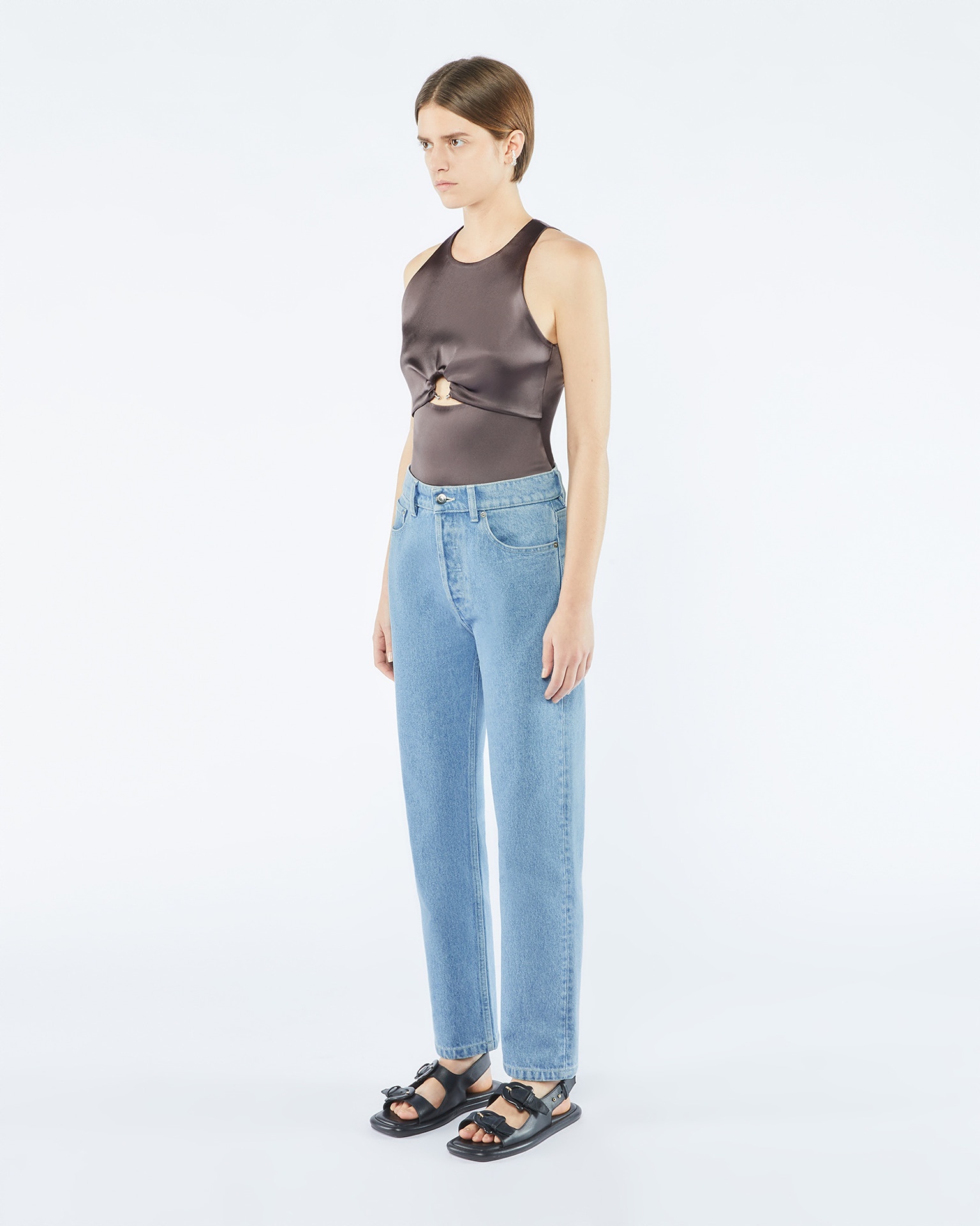 KEMIA - Straight-leg jeans - Eco light wash - 3