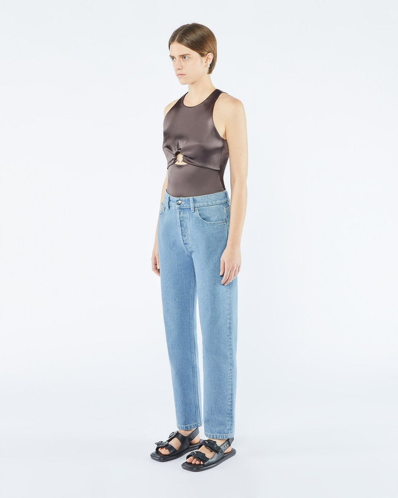 KEMIA - Straight-leg jeans - Eco light wash 3