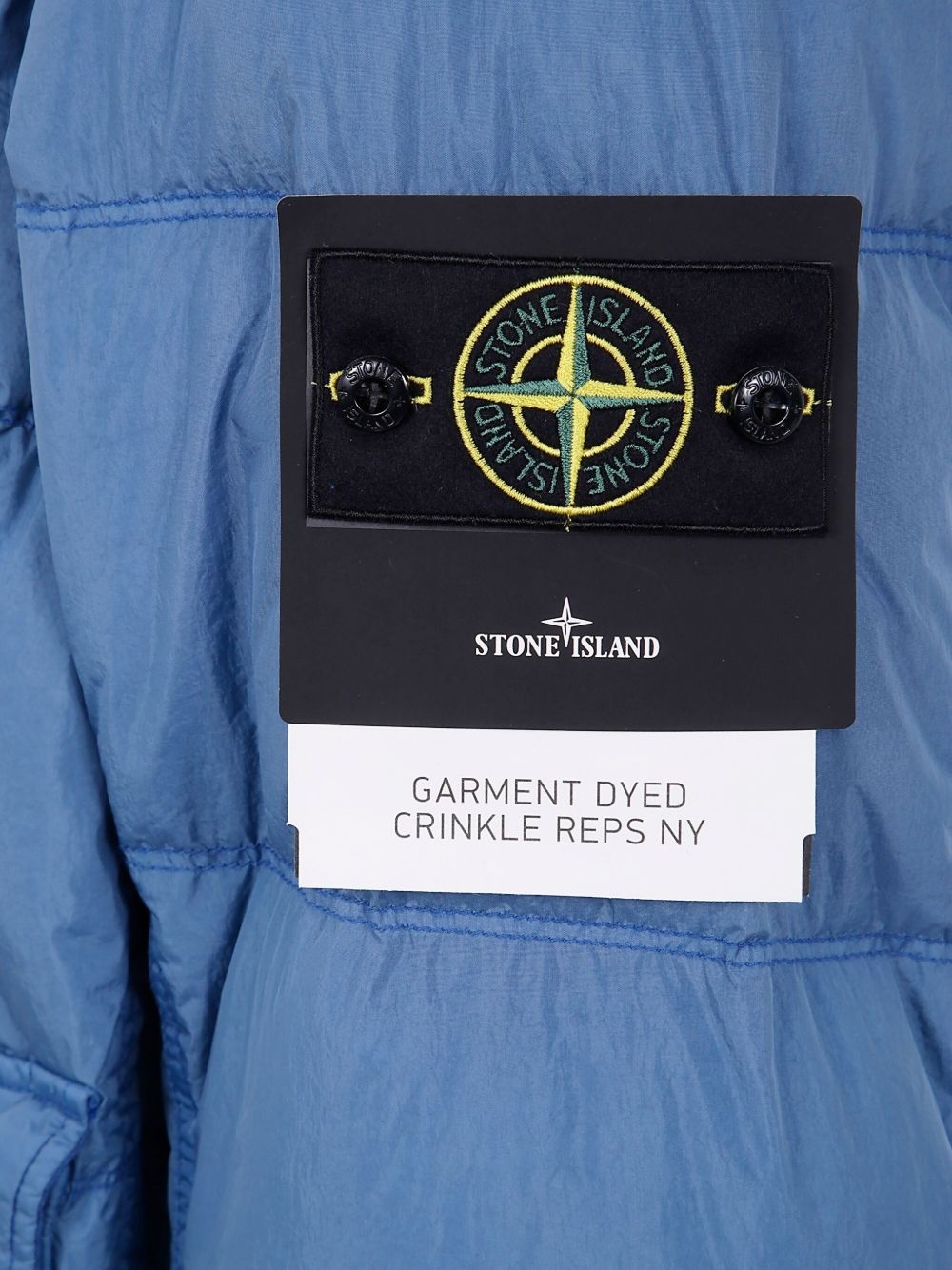 Compass-badge puffer jacket - 3