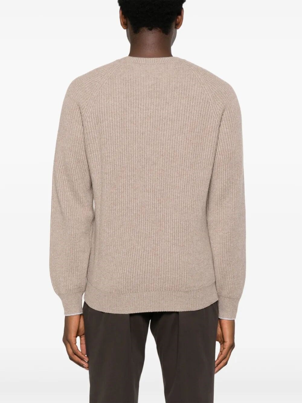 English Rib Knit Sweater - 3