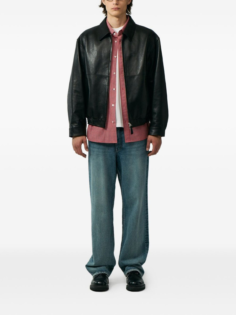 Dunst drizzler leather jacket outlook