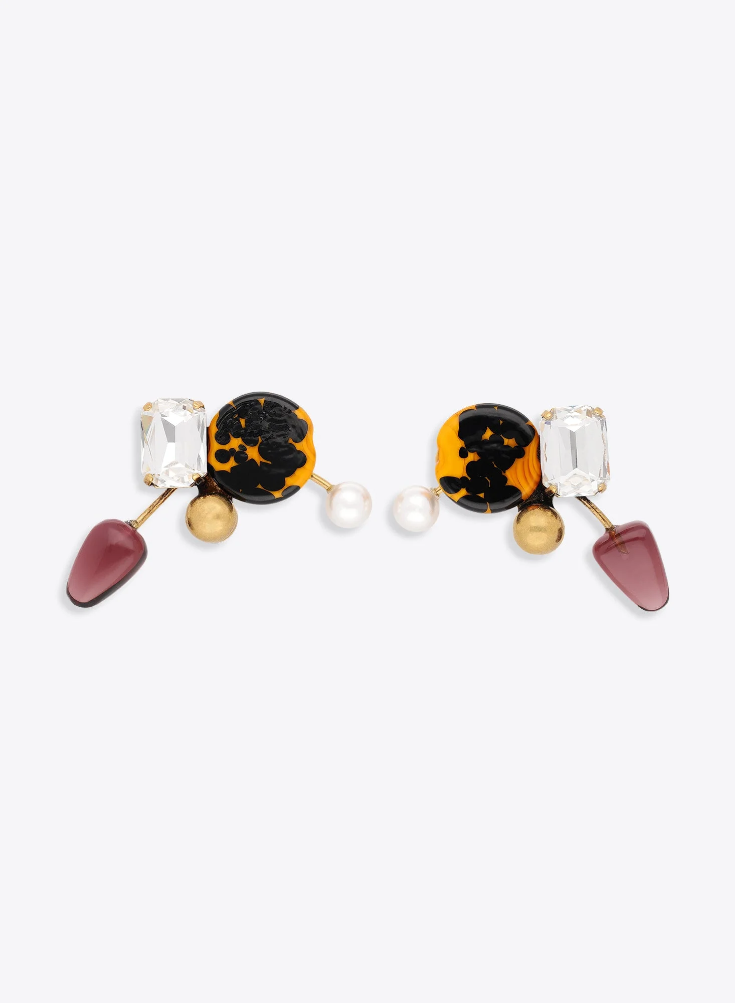 HANDMADE PAINTED EARRINGS - 1