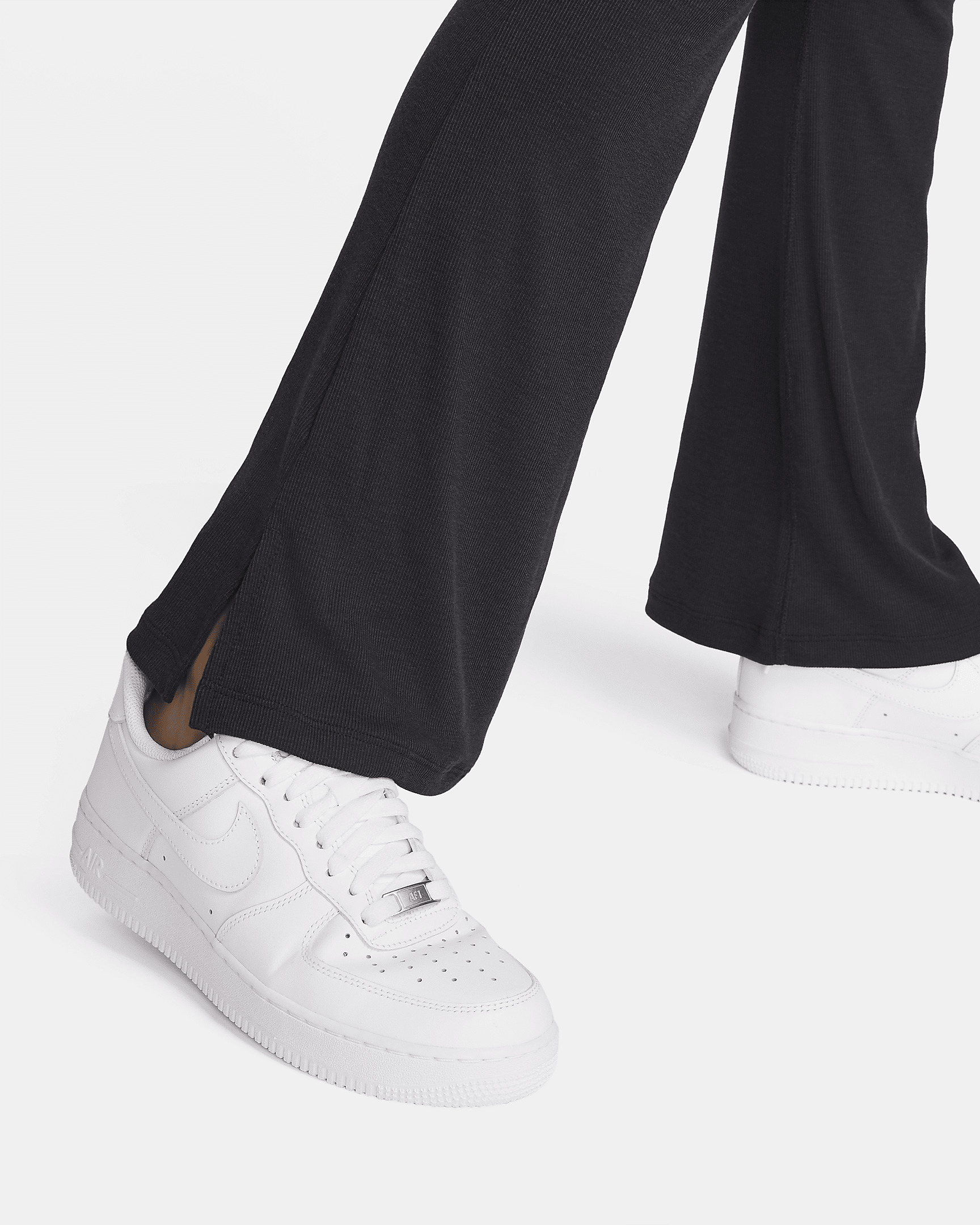 Nike Sportswear Chill Knit Women's Tight Mini-Rib Flared Leggings - 5