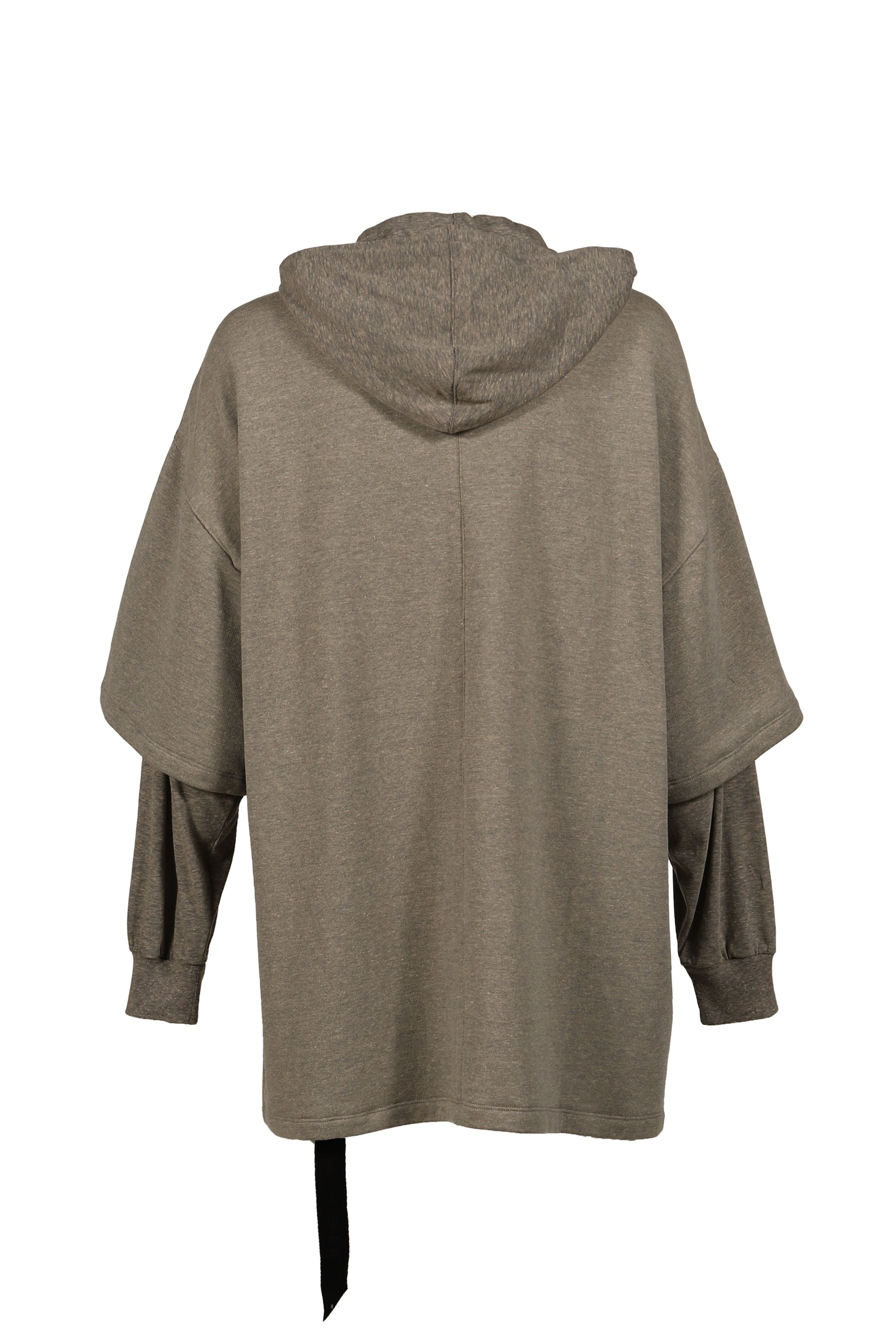 TOMMY HUSTLER HOODIE / MELANGE GRY - 2
