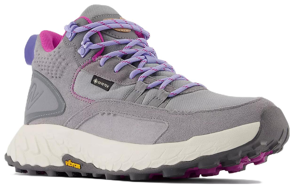 (WMNS) New Balance Fresh Foam X Hierro Mid Gore-Tex Shoes 'Grey Purple' WTHIMCWE - 3