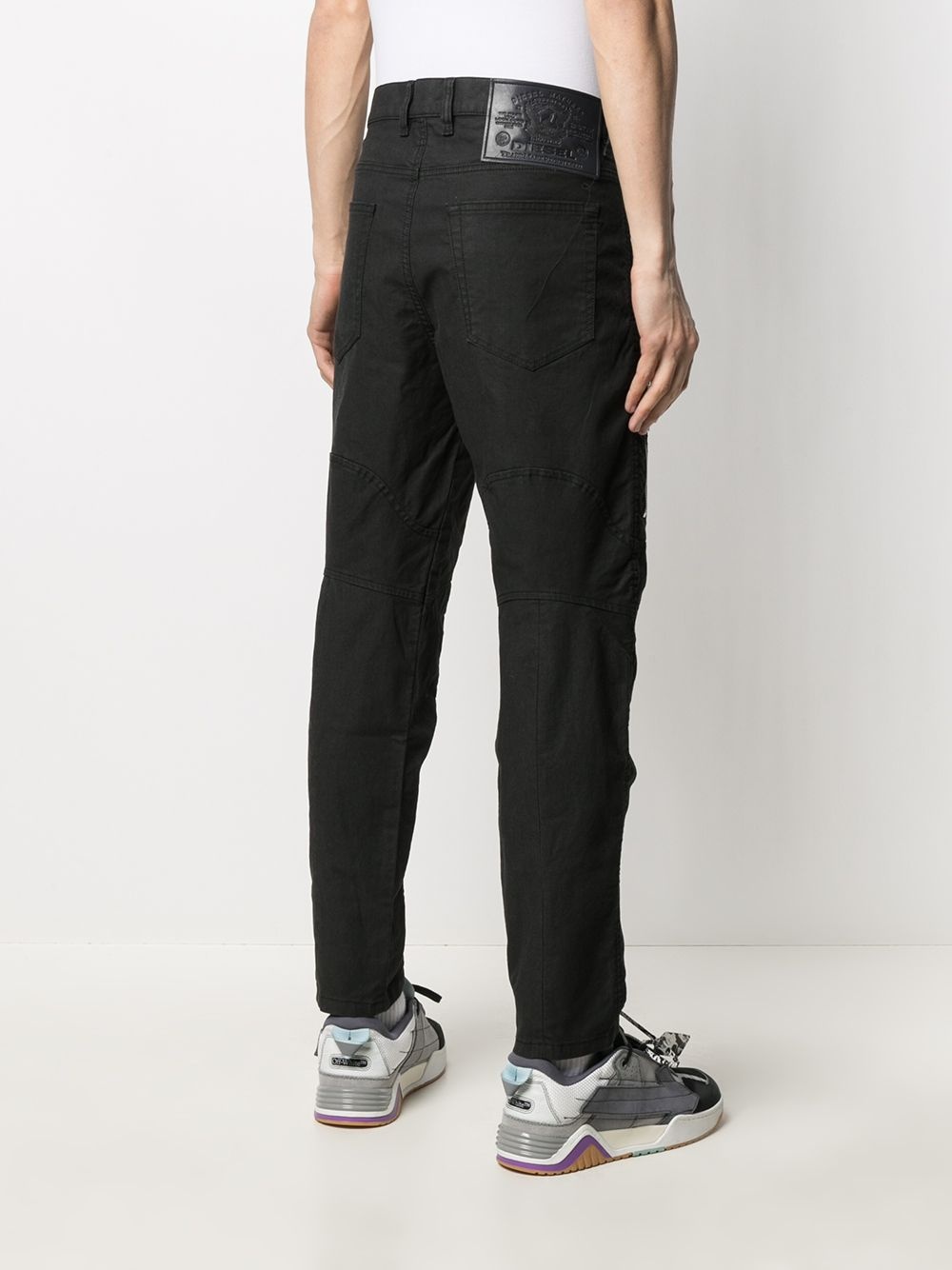 Carrot D-Vider mid-rise straight jeans - 4