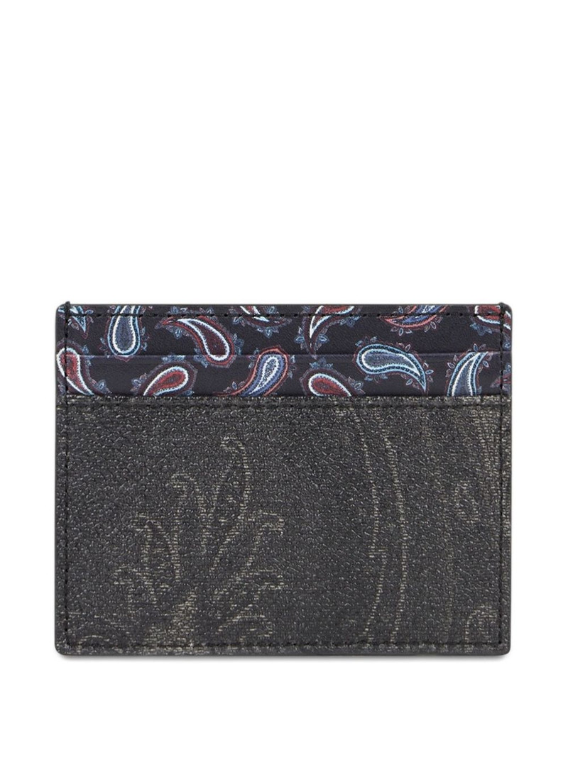Etro paisley-pattern cardholder outlook