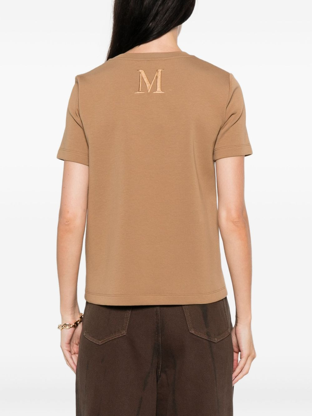 crew-neck short-sleeve top - 4