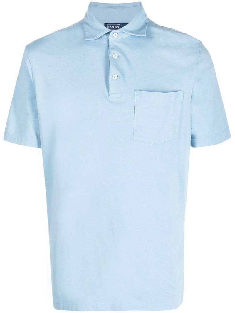 patch-pocket polo shirt 1