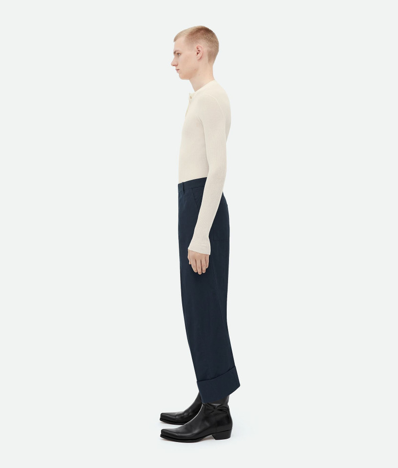 Bottega Veneta Lapeled Cotton Pants outlook