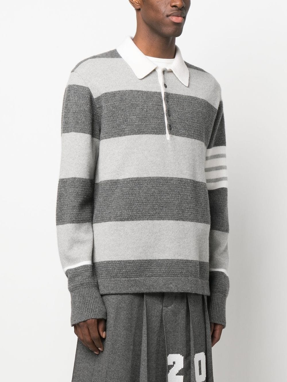 Rugby Jacquard Pullover - 3