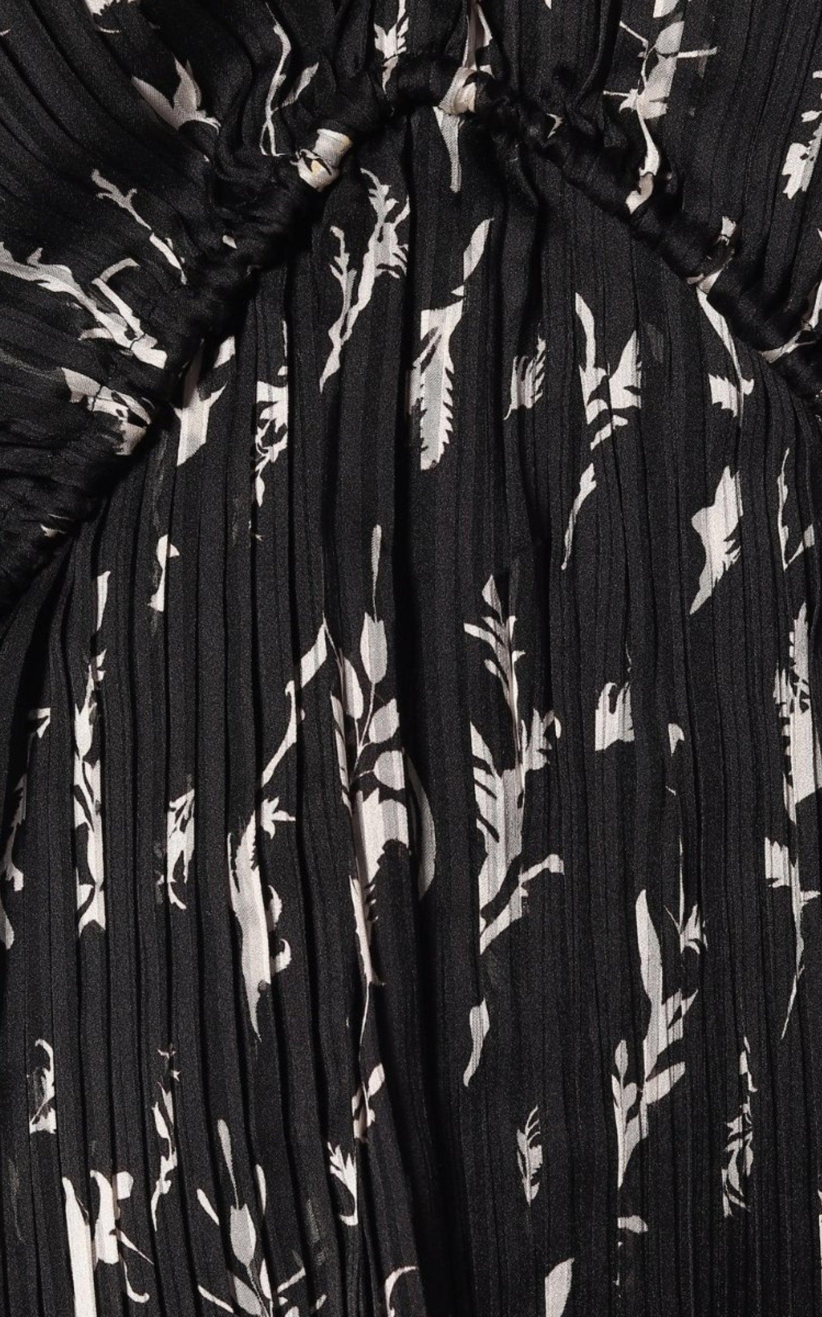 Pleated Maxi Dress - 5