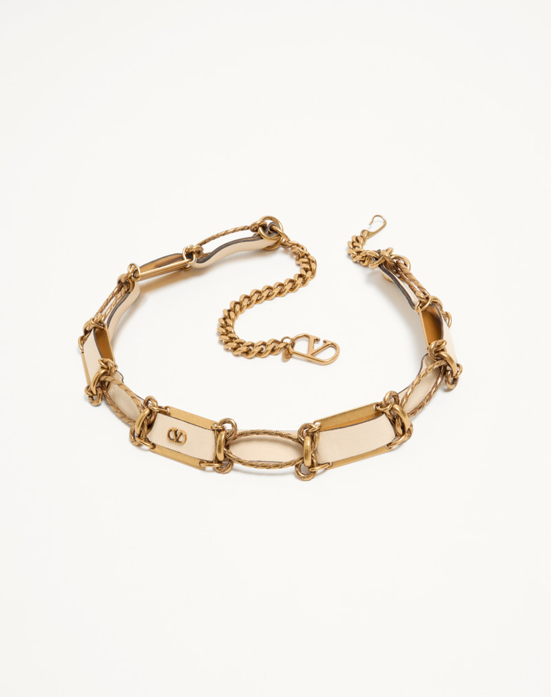 Valentino VLOGO SIGNATURE CHAIN BELT outlook
