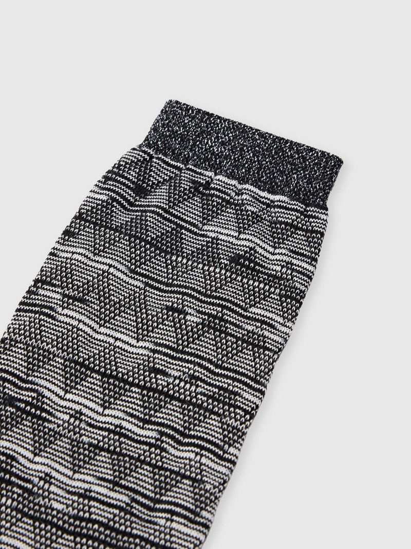 Long cotton-blend socks 3