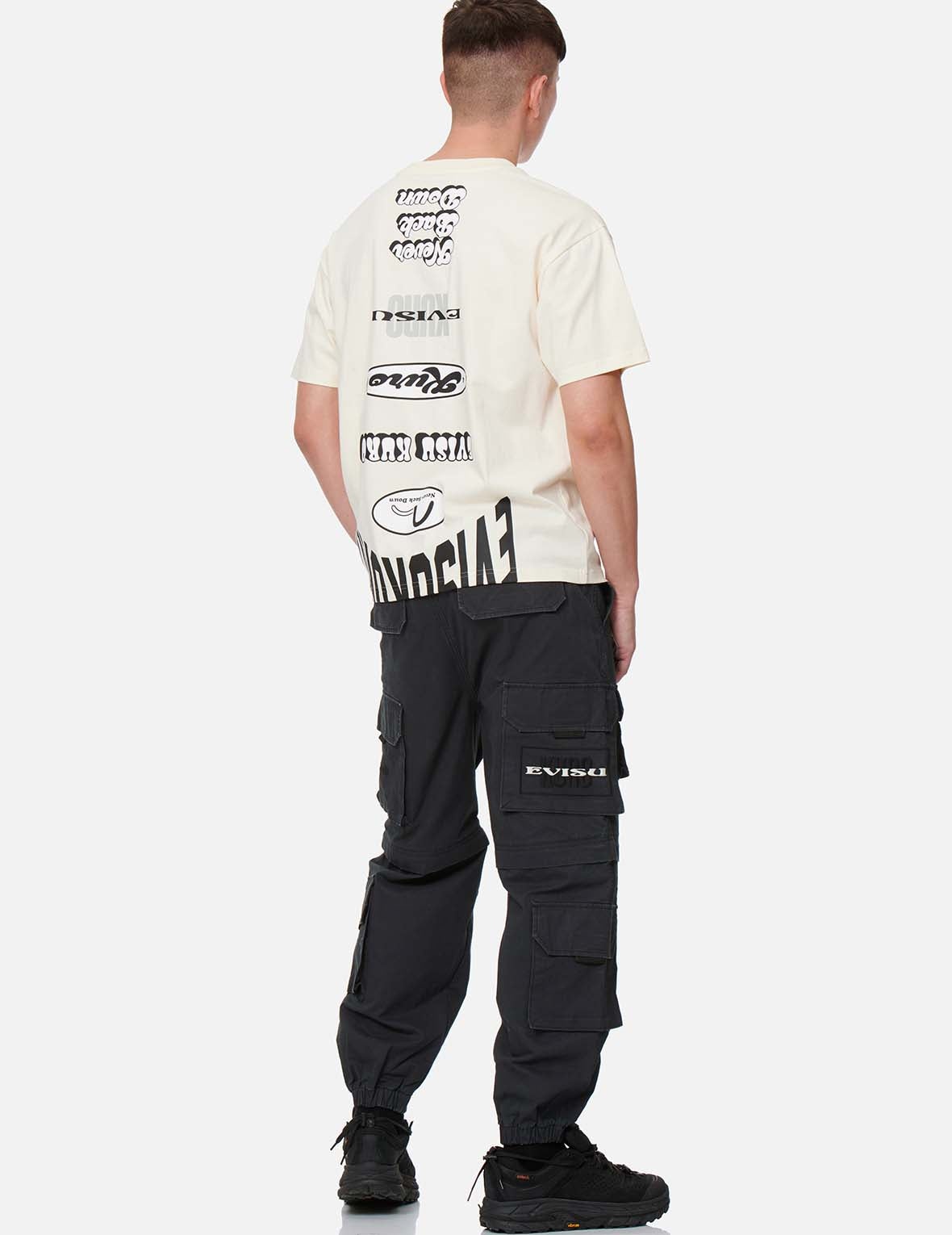 Pigment Washed Cargo Pants - 5