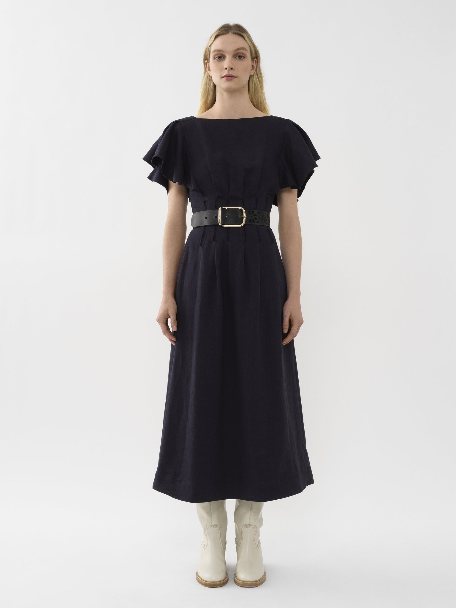 WING-SLEEVE DRESS - 2