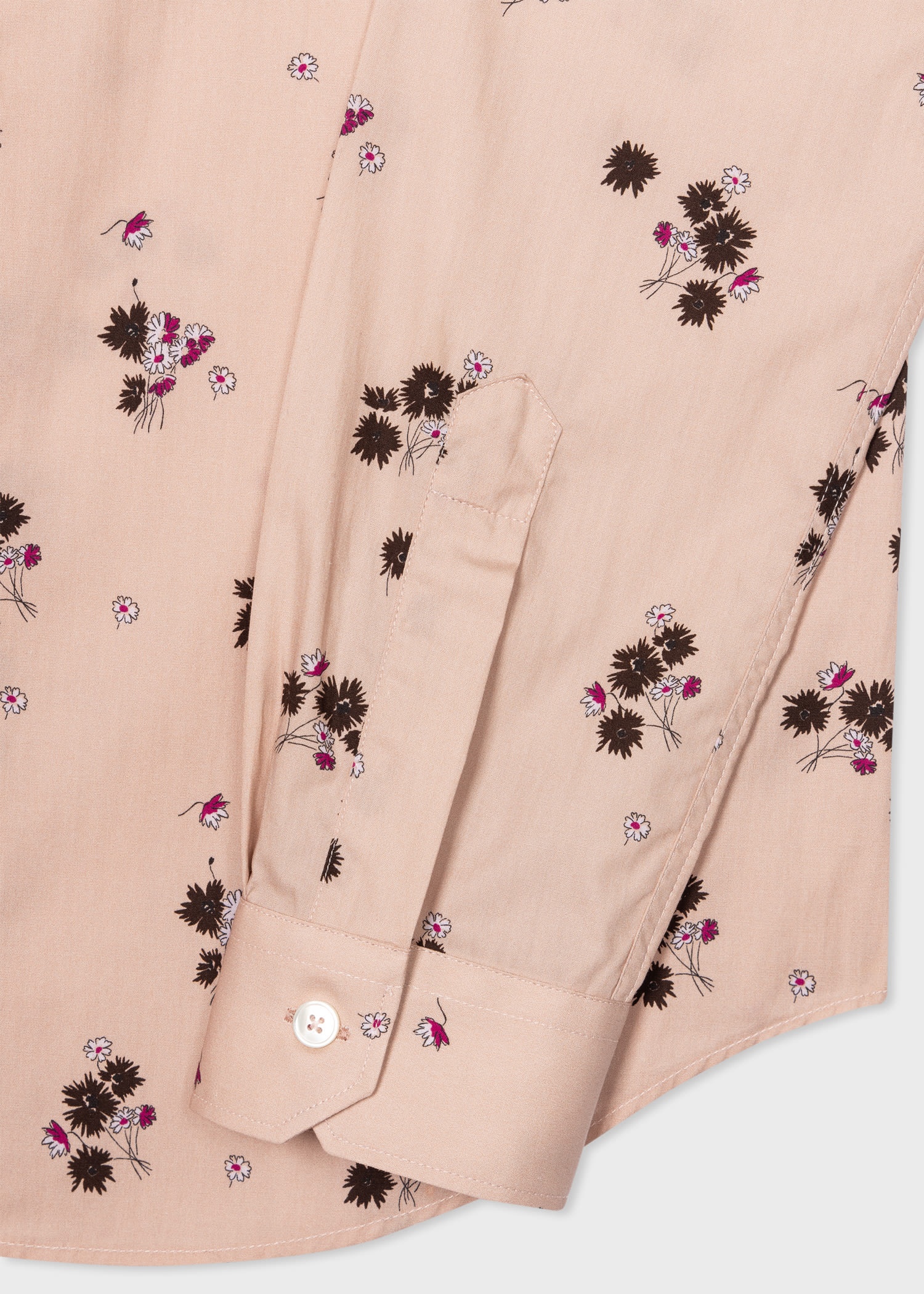 Pink 'Narcissus Floral' Shirt - 2