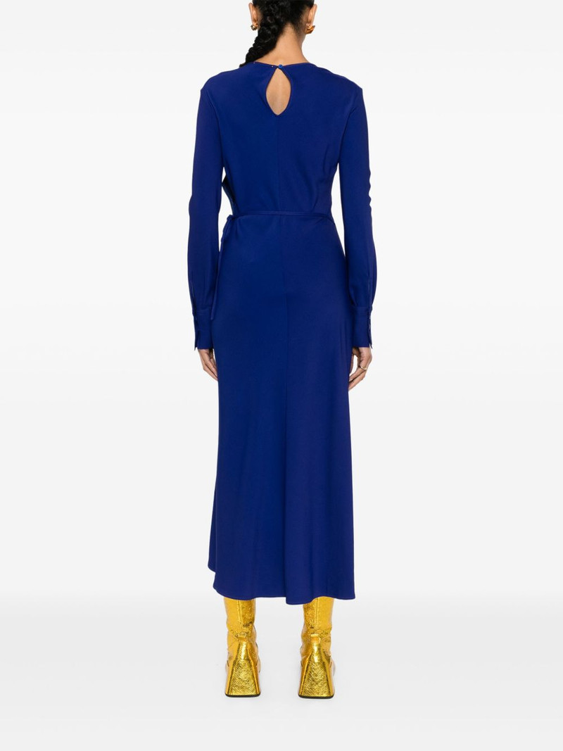 long-sleeve maxi wrap dress 4