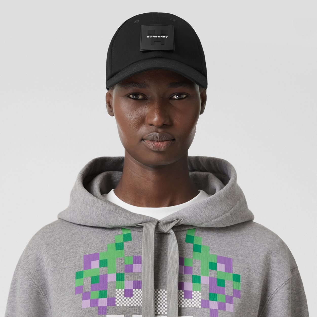 Logo Appliqué Cotton Gabardine Baseball Cap - 2