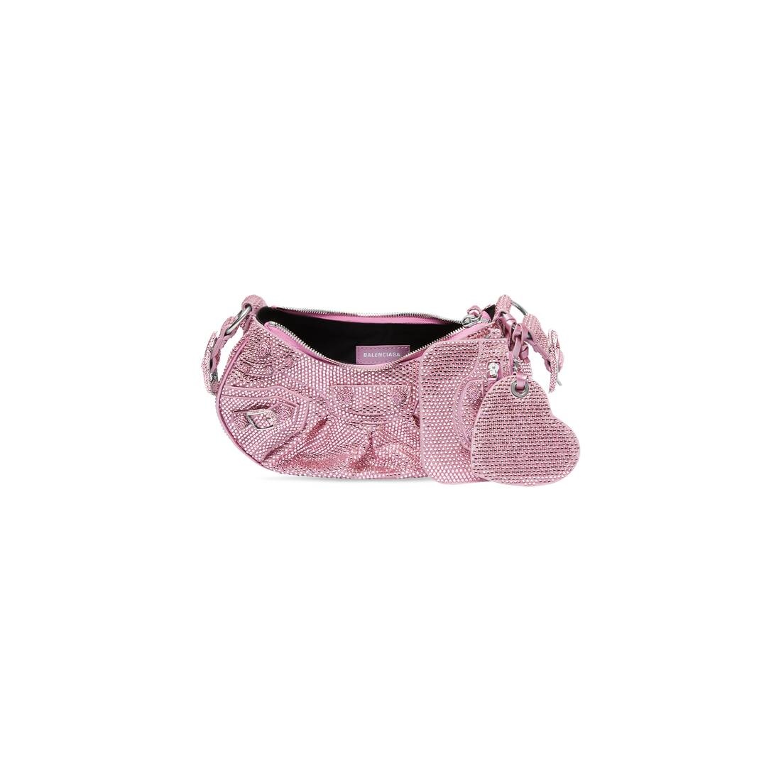 le cagole xs shoulder bag with rhinestones - 7