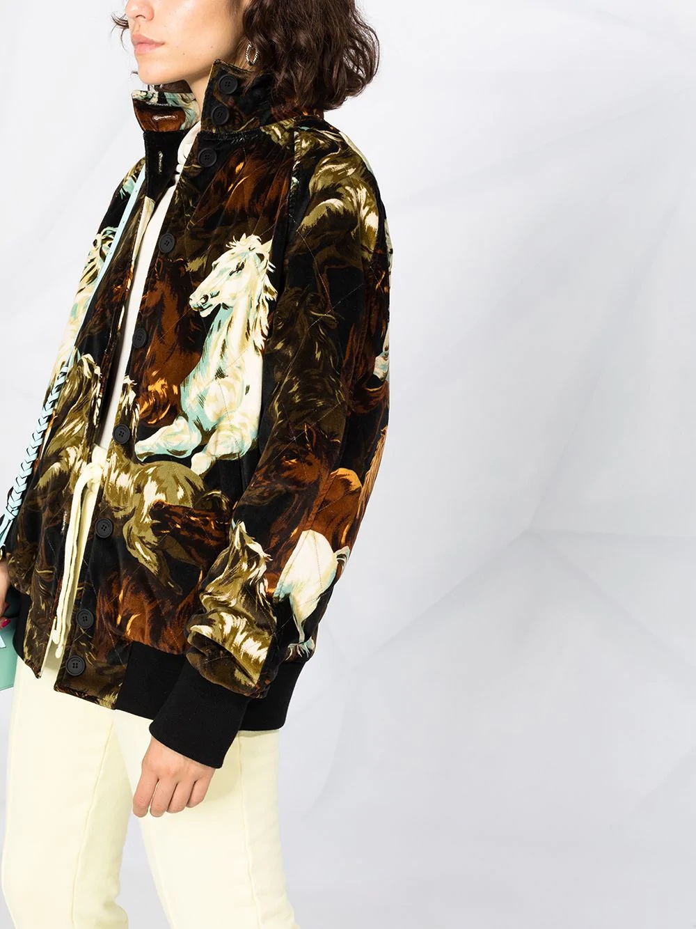 horse-print jacket - 3