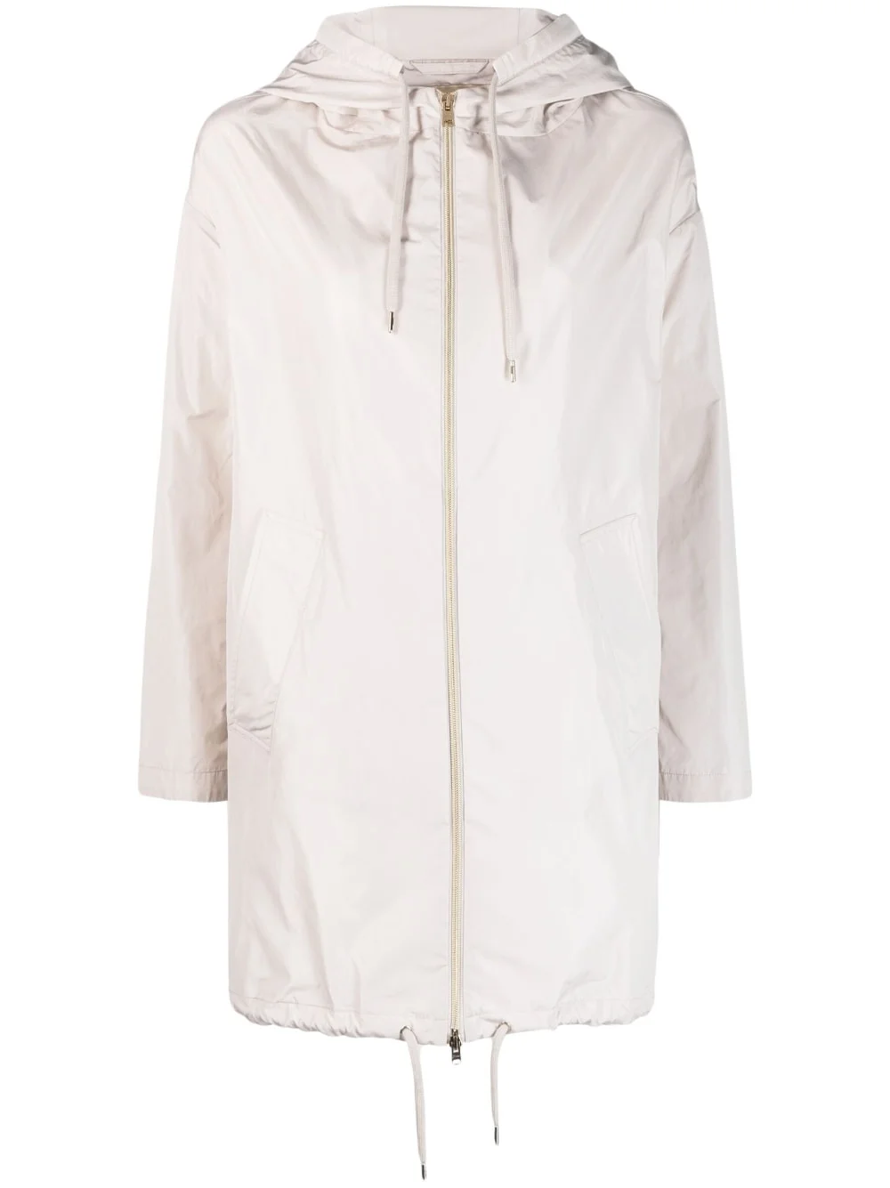 techno taffeta parka coat - 1