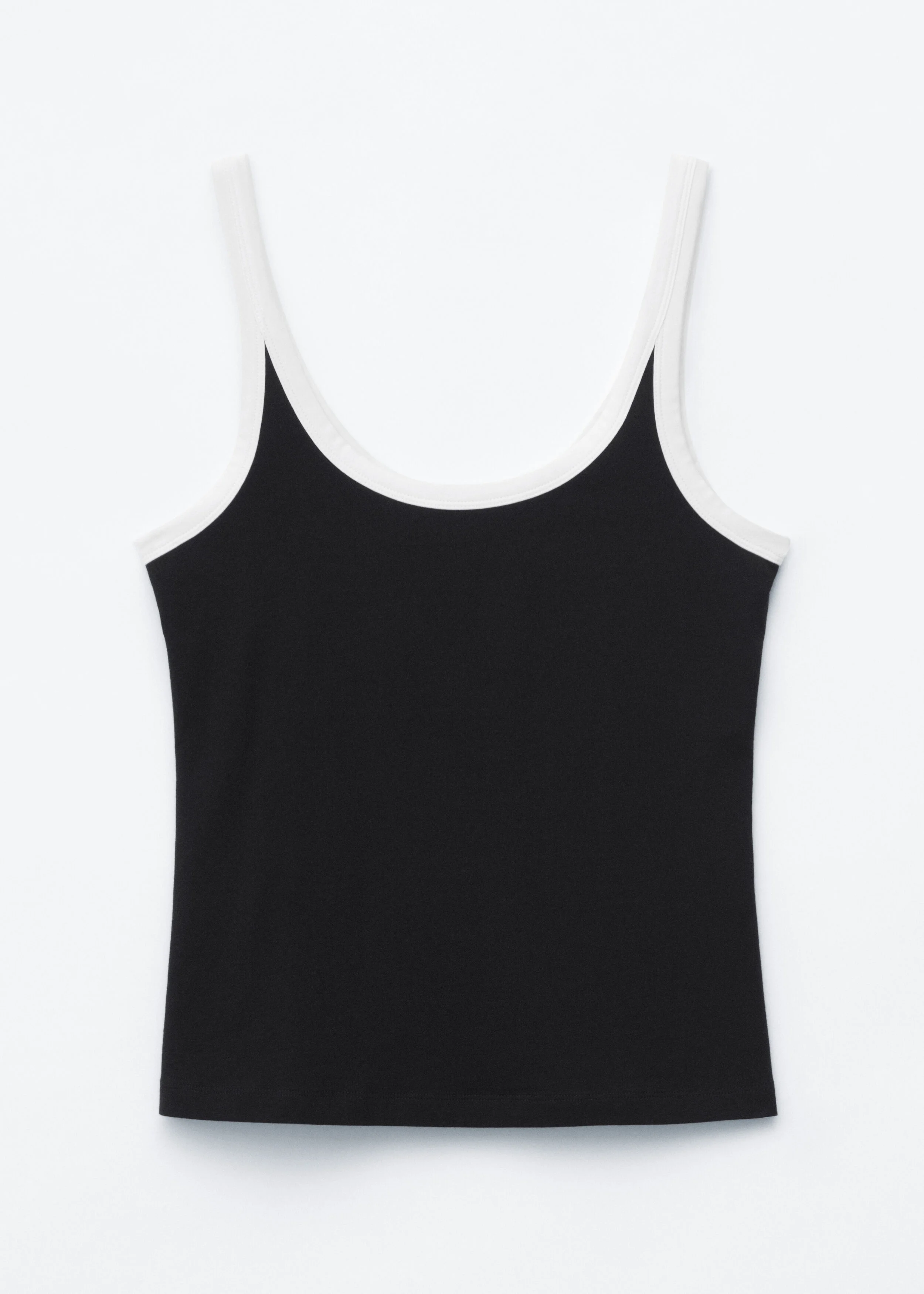 Scoop-Neck Tank Top - 1